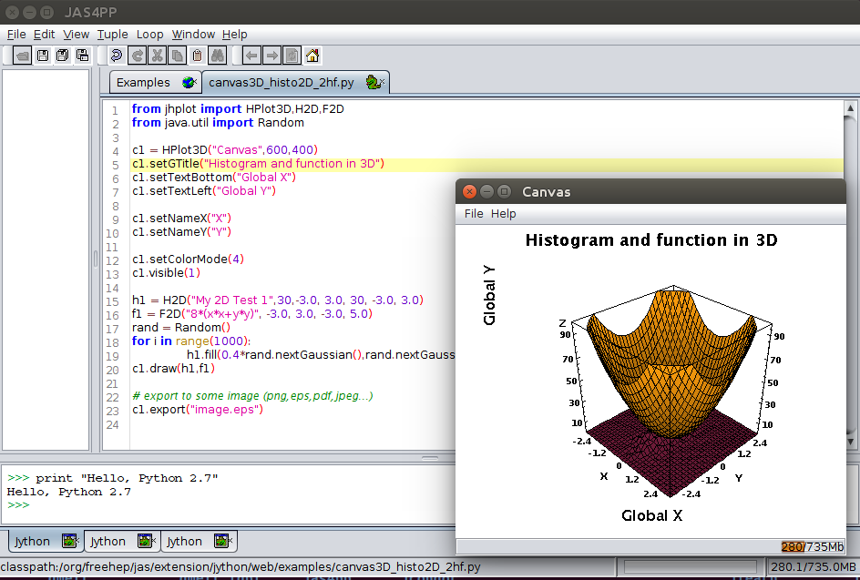 Jas4pp program